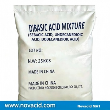Dibasic Acid Mixture (Novacid MA1): Sebacic acid, Undecanedioic acid and Dodecanedioic acid